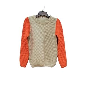 Numph Danish Sweater in Apple Orange Cream Women's‎ Small
